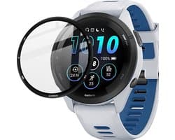 Strap-it Full cover screen protector van PMMA materiaal - geschikt voor Garmin Forerunner 965