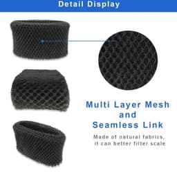 BukkitBow - Luchtreiniger Filter Voor Philips - Lucht Bevochtigings Filter -Luchtfilter set van 2 stuks (Geschikt voor: HU4706/HU4801/HU4802/HU4803/HU4811/HU4813/HU4816) — thumbnail 7