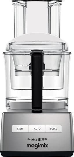 Magimix CS 5200 XL Premium Foodprocessor - Keukenmachine met Sapcentrifuge - Mat Chroom — thumbnail 1