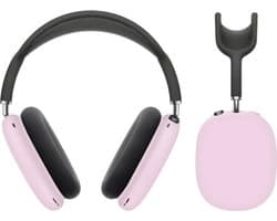 KELERINO. Siliconen Case geschikt voor AirPods Max - Accessoire - Roze