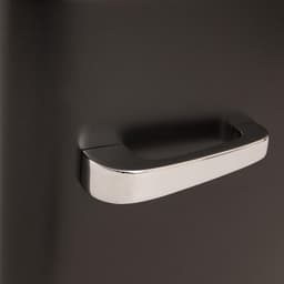 CREATE - Koelkast in retrostijl - Zwart - Handvat Zilver - FRIDGE RETRO 48L — thumbnail 4