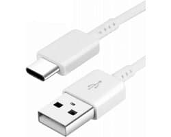 USB-C Data- en Laadkabel - Kabel - Oplaadkabel - Type C Naar USB-A - Oplaadsnoer Telefoon - Laptop – 1,5 Meter