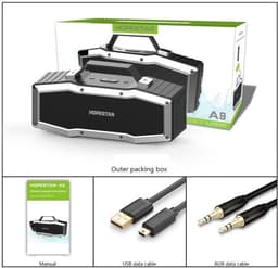 Hopestar A9SE Draadloze Speaker - Draagbare Bluetooth luidspreker — thumbnail 2