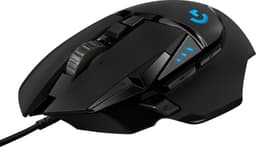 Logitech G502 HERO - Bedrade Gaming Muis - 25.600 DPI - Rechtshandig - Zwart — thumbnail 6