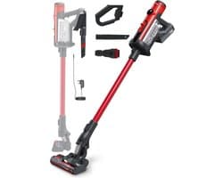 Numatic Henry Quick Draadloze Steelstofzuiger HEN100R - Met zak - Rood