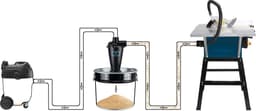 Onderdrukventiel cycloonfilter (cyclone filter dust control) — thumbnail 3