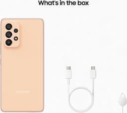 Samsung Galaxy A53 - 128GB - Awesome  Peach — thumbnail 3