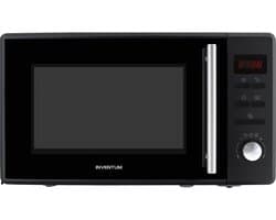 Inventum MN207SB Solo magnetron - 20L - 800W - 8 kookprogramma's - Display - Ontdooifunctie - Zwart