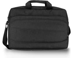 ACT Metro schoudertas voor laptops tot 15,6”, gemaakt van gerecyclede plastic flessen AC8550