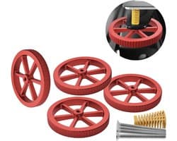 Ender 3 bed level upgrade - aluminium bed level wiel - OXILO