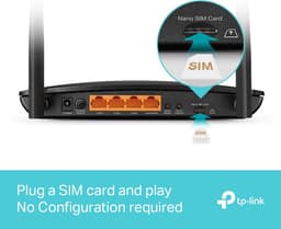 TP-Link Archer MR500 draadloze router gigabit ethernet dual-band (2,4 GHz / 5 GHz) 4G zwart — thumbnail 2