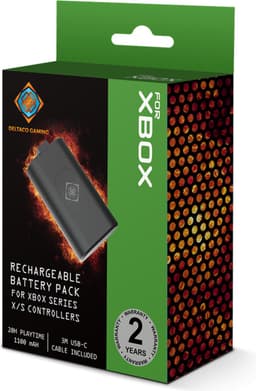 Deltaco GAM-142 Oplaadbare Batterij voor Xbox Series X|S Controllers - 1100 mAh - Zwart — thumbnail 3