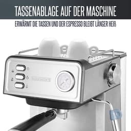 Heinrich's HES 8689 Espresso apparaat - 20 bar - pistonmachine — thumbnail 5