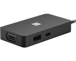 Microsoft Surface USB-C Travel Hub - Laptop Docking Station - RJ45 - USB-C - HDMI 2.0 - VGA - USB-Hub - Windows - Apple - Chrome