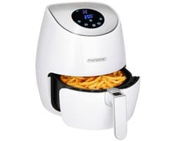 Airfryer XXL - Heteluchtfriteuse - Heteluchtoven - Hetelucht Airfryer - 3,6 liter - 1500W - Wit