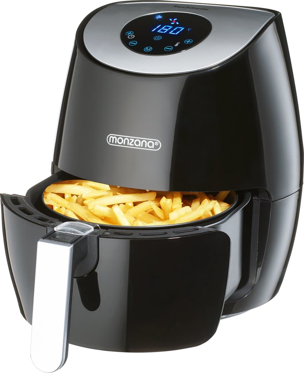 Airfryer XXL - Heteluchtfriteuse - Heteluchtoven - Hetelucht Airfryer - 3,6 liter - 1500W - Zwart — afbeelding 1