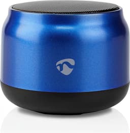 Bluetooth-Speaker - Maximale batterijduur: 4 uur - Handheld Ontwerp - 5 W - Mono - Ingebouwde microfoon - Koppelbaar - Blauw — thumbnail 1
