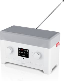 Teufel RADIO 3SIXTY - Internetradio met DAB+, FM, bluetooth, Spotify Connect, 360-gradengeluid, voorkeuzezenders - wit — thumbnail 4