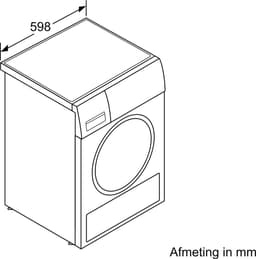 Bosch WQG235D2NL Serie 6 - Wasdroger - Warmtepompdroger - Blijvend energiezuinig door Zelfreinigende condensor - Droogt zoals jij wilt met Auto Dry - Stil — thumbnail 13