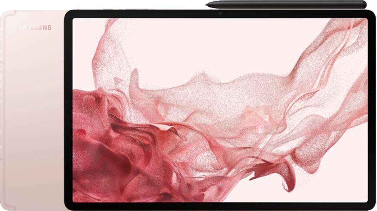 Samsung Galaxy Tab S8+ - WiFi - 128GB - Pink Gold — afbeelding 1