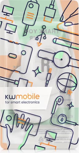 kwmobile 2x oorkussens geschikt voor JBL Tune 700BT / 700BTNC / 750BT / 750BTNC - Earpads voor koptelefoon in wit — thumbnail 3