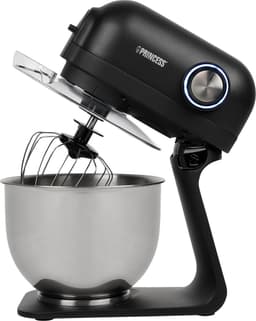 Princess 220137 Keukenmachine - 5 Liter - 1200W - 5 Snelheden en Pulse - RVS mengkom - Aluminium behuizing — thumbnail 1
