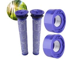 XL Set HEPA Pre- & Post Filter geschikt voor Dyson V7, V8 96747801 Accessoires Vervanging DC58, DC59, DC61, DC74