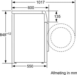 Bosch WAN282E3FG - Serie 4 - Wasmachine - NL/FR display - Energielabel C — thumbnail 8