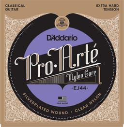 D'addario EJ44 | Klassieke gitaar snaren | Pro arte | Extra Hard | Silver plated — thumbnail 1