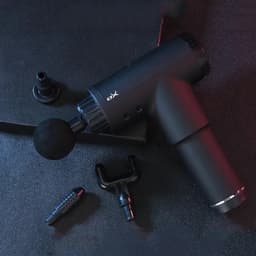 Ox Massage Gun - Sport en Relax Massage Apparaat - 4 Opzetstukken - Massage Apparaat - Massage Pistool - Professioneel - Inclusief Koffer - Zwart — thumbnail 5