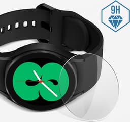 Avizar Film Geschikt voor Samsung Galaxy Watch 4 40mm Verre Trempé 9H Anti-traces, Transparant — thumbnail 5