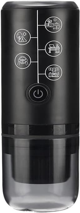 Draagbare Koffiemachine | 3-in-1 Draagbare Espressomachine For Gemalen Koffie En Capsules | Geschikt For Auto, Thuis En Op De Camping Handmatige Koffiezetapparaa — thumbnail 1
