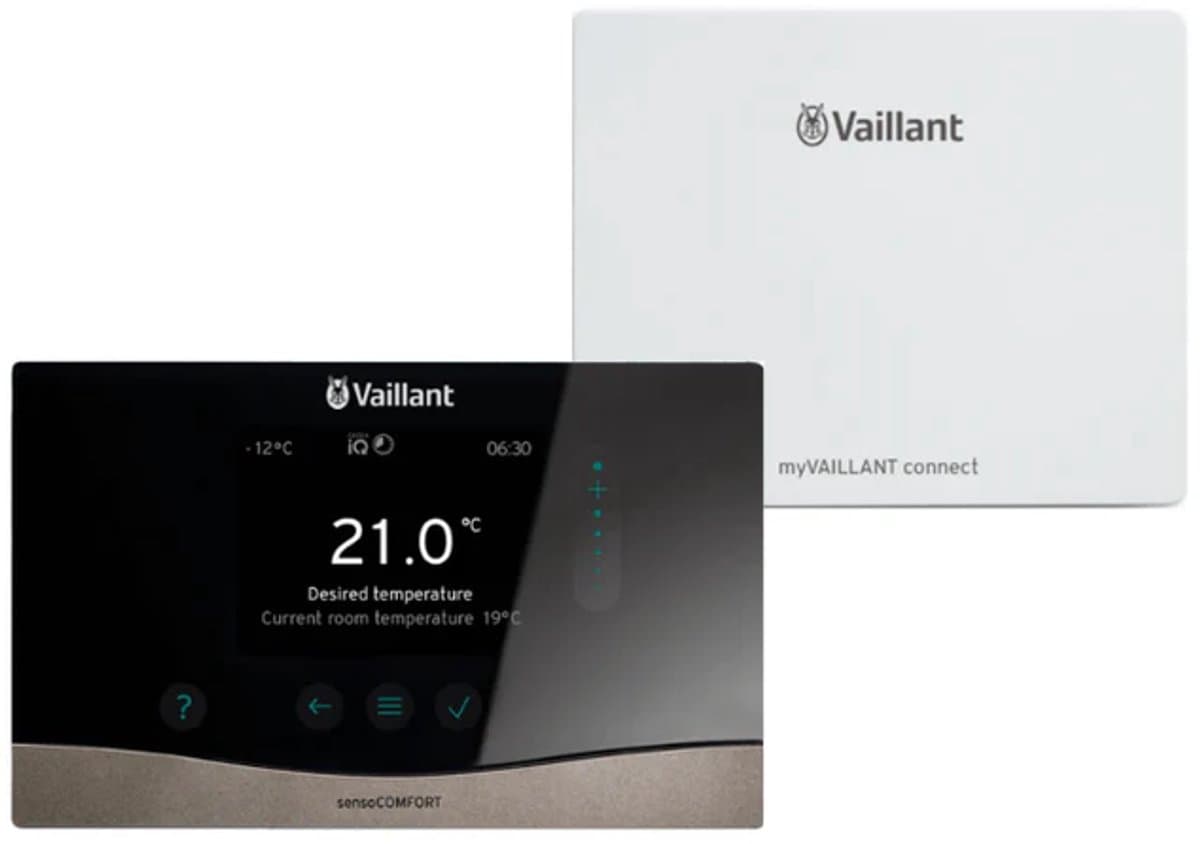Actiepakket Vaillant draadloze sensoCOMFORT VRC 720F regelaar met my Vaillant connect 940F internetmodule — afbeelding 1