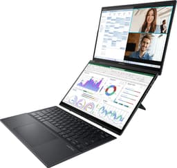 ASUS Zenbook Duo UX8406CA-QLNADW - Dual Screen Laptop - 2x 14 inch - Core Ultra 7 - 32GB/1TB — thumbnail 1