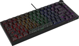 Ajazz AK820 – Mechanisch Toetsenbord 75% – Bedraad USB-C Gaming Keyboard – Hot Swap – Compact QWERTY – 82 Keys – Contourlijn zwart — thumbnail 3
