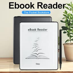 Kleuren e-reader met stylus, 5,76-inch HD LCD-scherm, 16 GB opslag, oogvriendelijk ontwerp, compatibel met Android 8.1, inclusief beschermhoes. — thumbnail 2