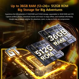 OUKITEL WP66 5G Outdoor Smartphone-11000mAh-108MP camera- 36GB RAM-512GB ROM- IP68 Waterdicht, Android 16, NFC — thumbnail 4