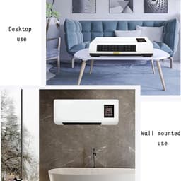 Draagbare Airco - Verwarmingseenheid - Comfort Binnen - Koelt en Verwarmt - 2000W - Wit — thumbnail 5