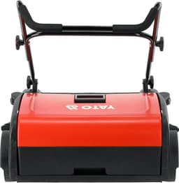 Handveegmachine – Mechanische Veegmachine met 2 Zijborstels – Werkbreedte 750 mm – 50L Opvangbak – Capaciteit 2350 m²/u – Voor Oprit, Magazijn en Terras — thumbnail 2