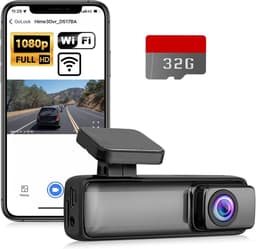 Auto Camera - Rijrecorder - Veilig Rijden - 1080P Nachtzicht - 160 Graden - Zwart — thumbnail 1