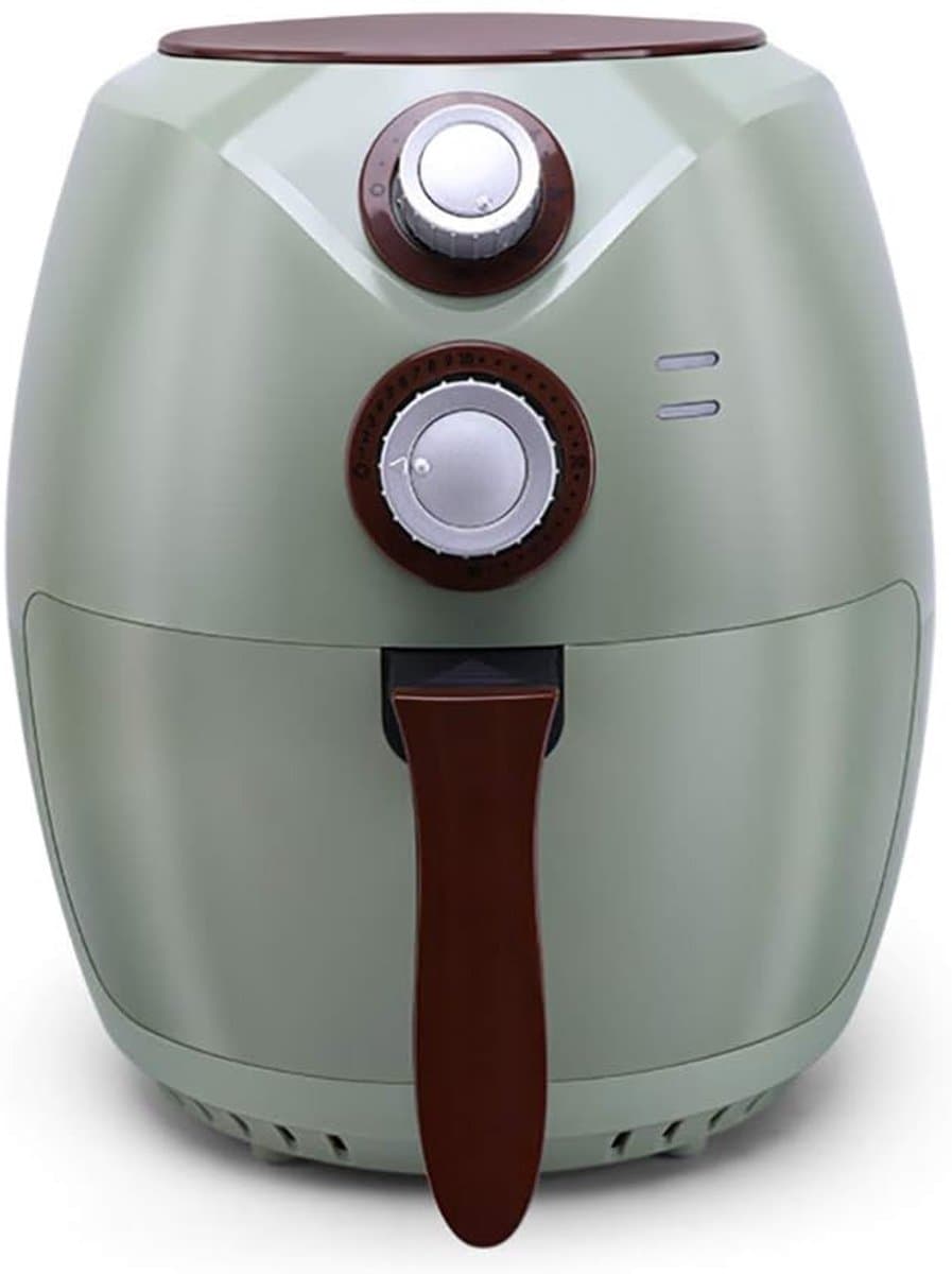 Airfryer - Heteluchtfriteuse Oven - Gezond Koken - Snelle en Energiezuinige - 3.5 Liter - Groen — afbeelding 1