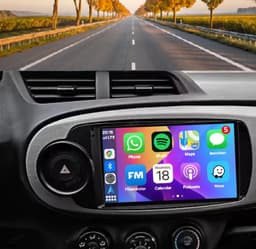 Autoradio 4/64GB met Carplay en Android auto | Geschikt voor Toyota Yaris 2012-2017 | Radio scherm met Navigatie | 2012 2013 2014 2015 2016 2017 | XP130 Met screencleaner — thumbnail 5