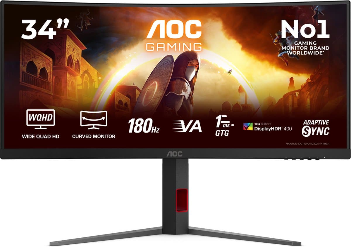 AOC G4 CU34G4CA Curved — afbeelding 1