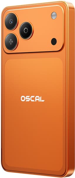 OSCAL FLAT 3C Mini Smartphone - 4G AI - DUAL SIM - 12GB RAM - 32GB ROM - Android 16GO Telefoon - 5 inch - 3000mAh - 2MP+5MP - GPS - Oranje — thumbnail 3