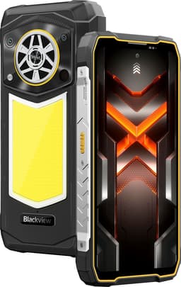 Blackview ROCK 5 - AI Robuuste Smartphone - 4G - 36GB RAM - 256GB ROM - Android 16 - 20000mAh - 6.56 inch - Robuuste Telefoon - 108MP + 20MP Nachtzicht - IP68 Waterdicht - NFC - GPS - Geel — thumbnail 3