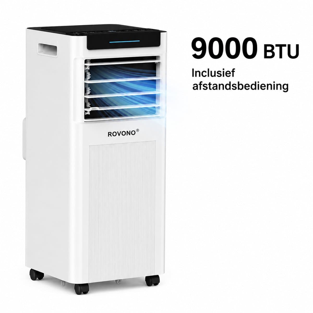 Krachtige Mobiele Airco - 3 in 1 Airco - 7000BTU - Airconditioning - Ventilatoren - Wit — afbeelding 1