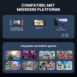 OneGamer Draadloze Controller - Geschikt voor Nintendo Switch & Switch 2 - Nintendo Switch Accessoires — thumbnail 2