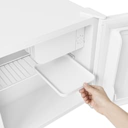 KitchenBrothers Mini Koelkast - 43L - Kleine ijskast - Minibar - Vrijstaand - Frigo - Compact - Wit — thumbnail 4