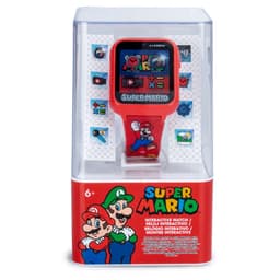 Super Mario Bros Interactief Kinderhorloge - Digitale Smartwatch met Camera, Games & Stappenteller - Siliconen Band — thumbnail 1