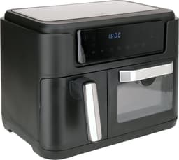 Dubbele Heteluchtfriteuse / Airfryer – 2400W – Dual Zone 11 Liter (3,5L + 7,5L) – Digitaal LCD Display – Anti-Aanbak – Vaatwasserbestendig — thumbnail 2